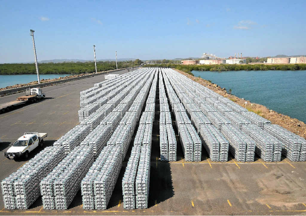 A graphic illustration of the amount of aluminium business that will be lost due to Boyne Smelter Ltd’s three-month production cutback at Gladstone. A graphic illustration of the amount of aluminium business that will be lost due to Boyne Smelter Ltd’s three-month production cutback at Gladstone.