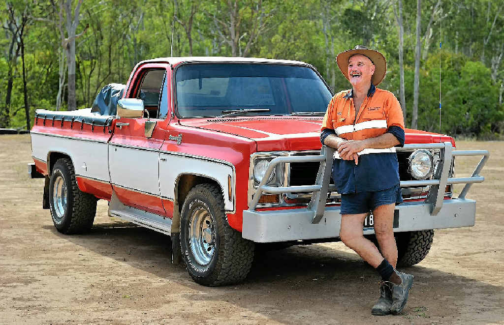 Mal Watkins with his beloved 1979 Chev C20 Silverado. Mal Watkins with his beloved 1979 Chev C20 Silverado.
