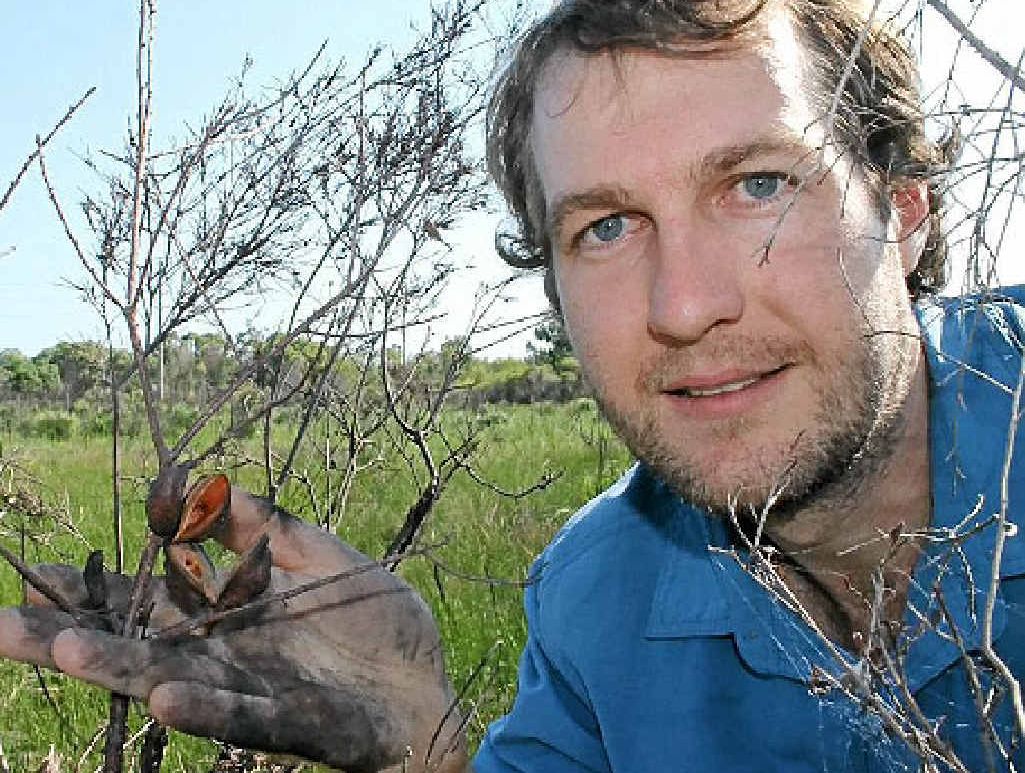 RESEARCH: Science student Brett Parker. RESEARCH: Science student Brett Parker.