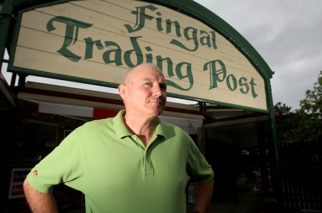 Fingal Trading Post owner Dai Roberts. Photo: Blainey Woodham / Daily News Fingal Trading Post owner Dai Roberts. Photo: Blainey Woodham / Daily News