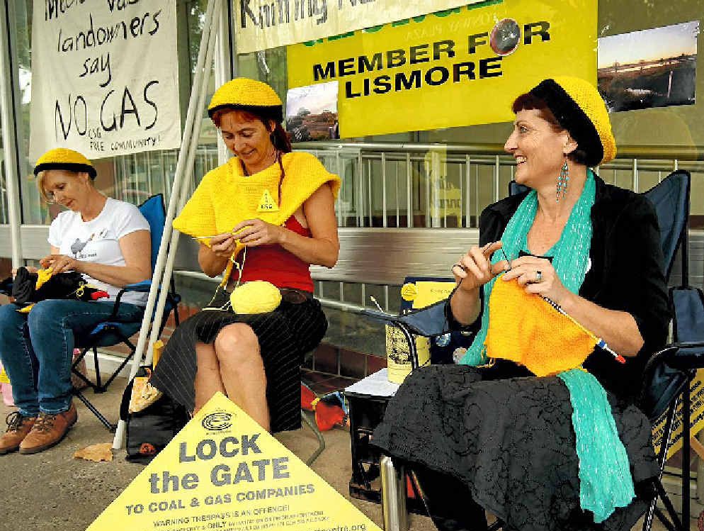 ON FILM: A Flickerfest still of the Knitting Nannas. ON FILM: A Flickerfest still of the Knitting Nannas.