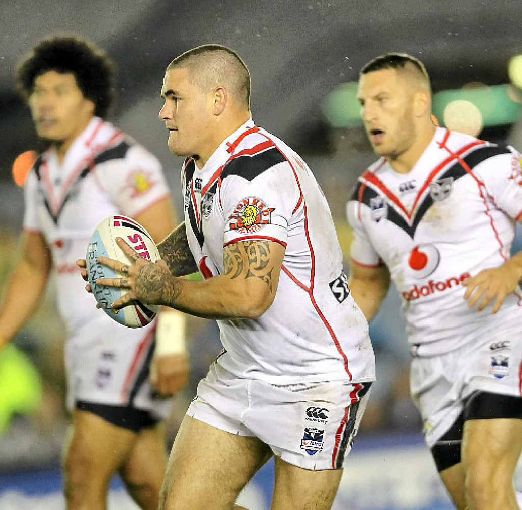 ON THE FIELD: Russell Packer in action for the Warriors. ON THE FIELD: Russell Packer in action for the Warriors.