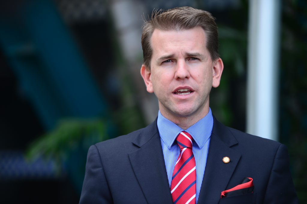Attorney-General and Minister for Justice Jarrod Bleijie met with community leaders in Gladstone yesterday. Photo Tom Huntley / The Observer Attorney-General and Minister for Justice Jarrod Bleijie met with community leaders in Gladstone yesterday. Photo Tom Huntley / The Observer