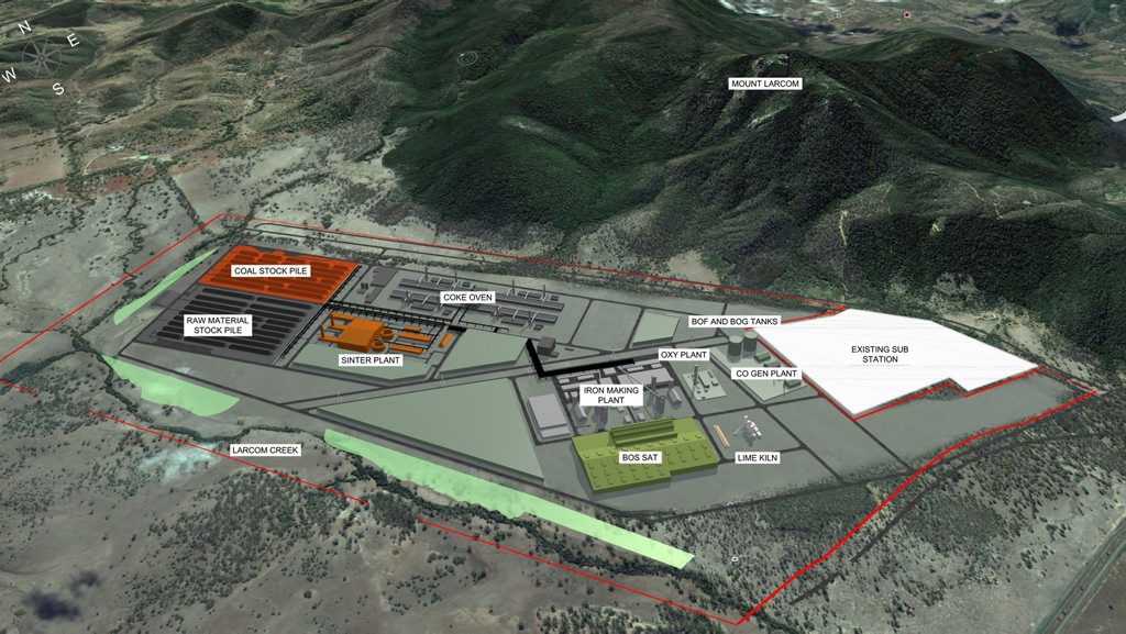 Plans for the Boulder Steel development in Gladstone. Plans for the Boulder Steel development in Gladstone.