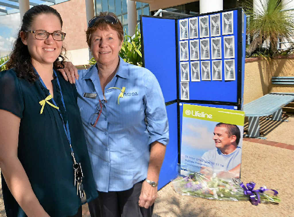 WE CARE: Sharon Kelly and Lea Sycamore are two of the 40 Project We Care ASIST trainers with the ultimate goal of saving lives for tomorrow. WE CARE: Sharon Kelly and Lea Sycamore are two of the 40 Project We Care ASIST trainers with the ultimate goal of saving lives for tomorrow.