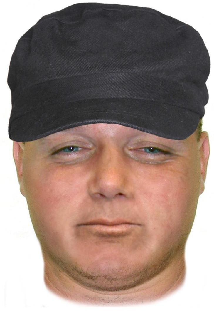 Police have released this comfit of a man wanted over a hold up outside the Kawana Waters Hotel. Police have released this comfit of a man wanted over a hold up outside the Kawana Waters Hotel.