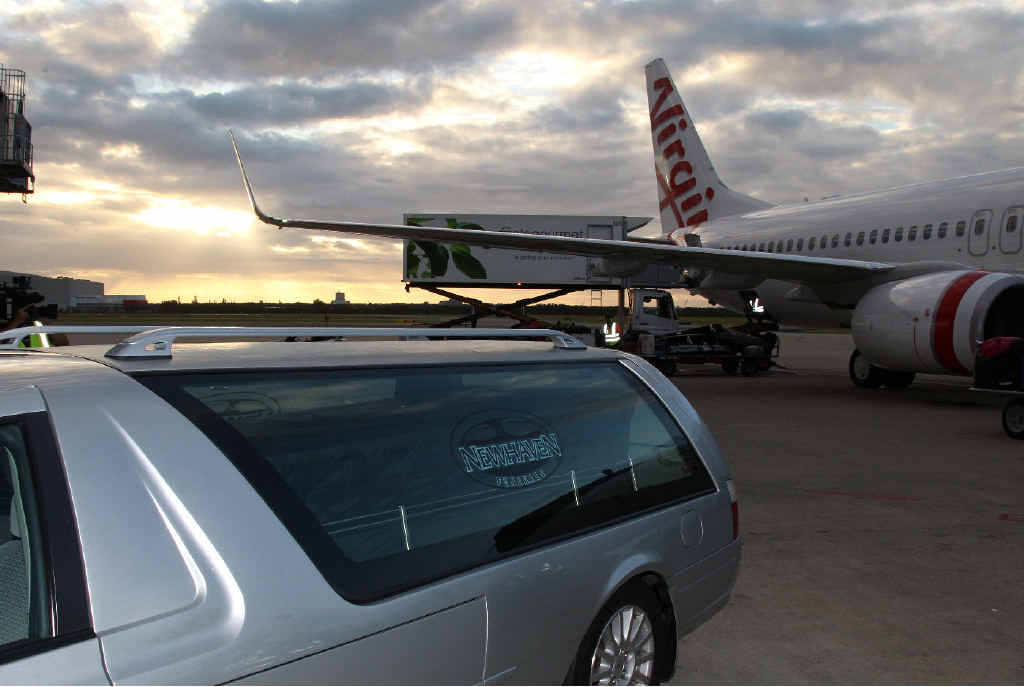 SAD RECEPTION: The bodies of Noelene Bischoff and her daughter Yvana arrived back to Australia from Bali, where they died in mysterious circumstances within hours of each other. SAD RECEPTION: The bodies of Noelene Bischoff and her daughter Yvana arrived back to Australia from Bali, where they died in mysterious circumstances within hours of each other.