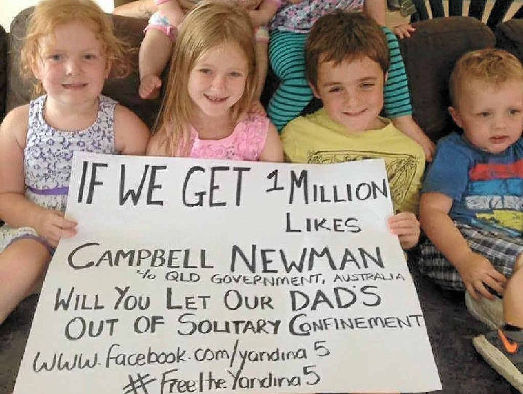 FAMILY PLEA: The Yandina Five Facebook posting. FAMILY PLEA: The Yandina Five Facebook posting.