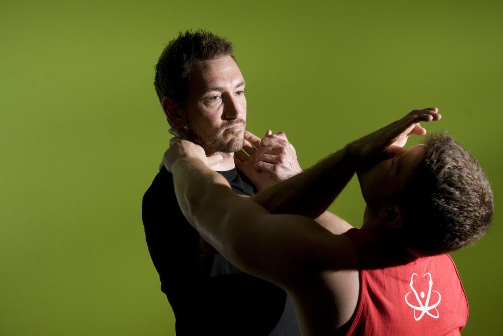 Grant Gittins practises with Kevin Smith. Grant Gittins practises with Kevin Smith.