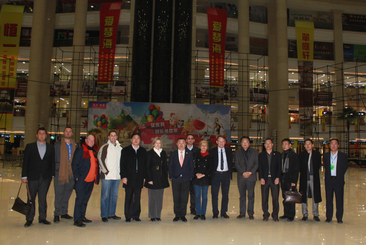 Whitsunday mayor Jennifer Whitney (centre left), Council’s CEO Scott Waters (white jacket), and self-funded business representatives Cr Kevin Collins (orange shirt) and Lolita and Tony Laurent (centre right) inspecting a new shopping centre in China, built by Blue Mountain Investment. Whitsunday mayor Jennifer Whitney (centre left), Council’s CEO Scott Waters (white jacket), and self-funded business representatives Cr Kevin Collins (orange shirt) and Lolita and Tony Laurent (centre right) inspecting a new shopping centre in China, built by Blue Mountain Investment.