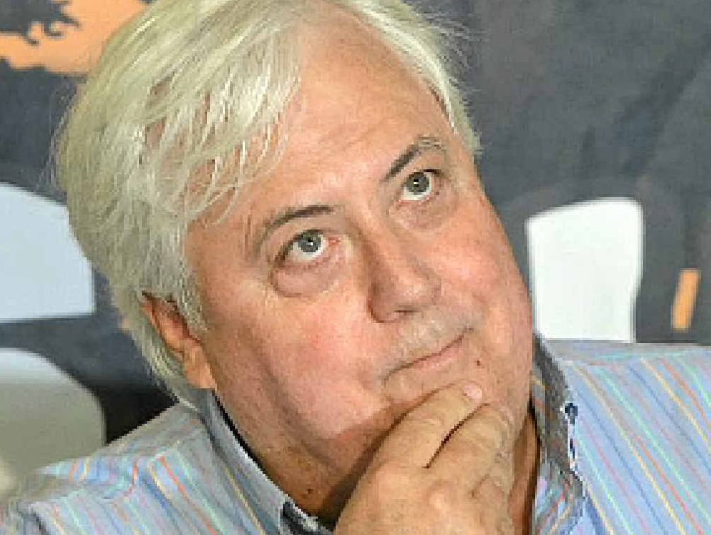 CLIVE PALMER: Spokesman dismissed comments. CLIVE PALMER: Spokesman dismissed comments.