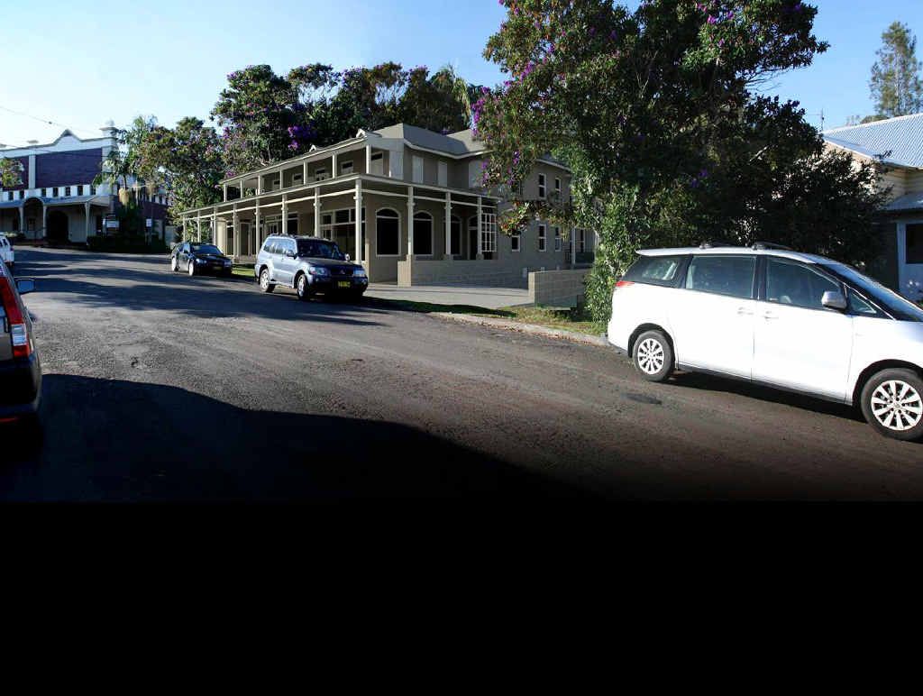 CONTROVERSIAL: Artist impressions of the 9 Station St, Bangalow development. CONTROVERSIAL: Artist impressions of the 9 Station St, Bangalow development.