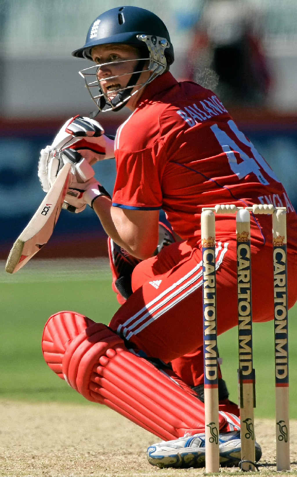 NO FEAR: Young English batsman Gary Ballance says he is ready to face Aussie quick Mitchell Johnson. NO FEAR: Young English batsman Gary Ballance says he is ready to face Aussie quick Mitchell Johnson.