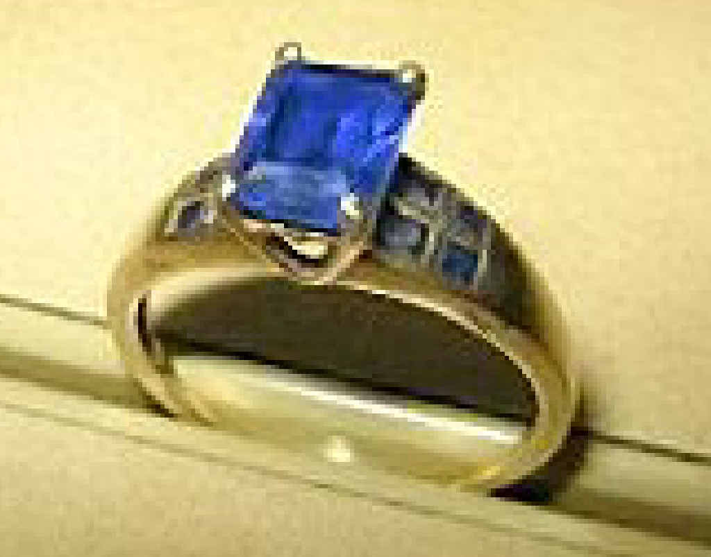 Beautiful ring waiting for its owner at Bay police station