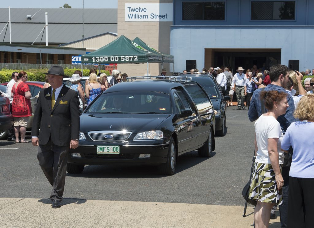The funeral service for mum and daughter Noelene and Yvana Bischoff in Gatton. The funeral service for mum and daughter Noelene and Yvana Bischoff in Gatton.
