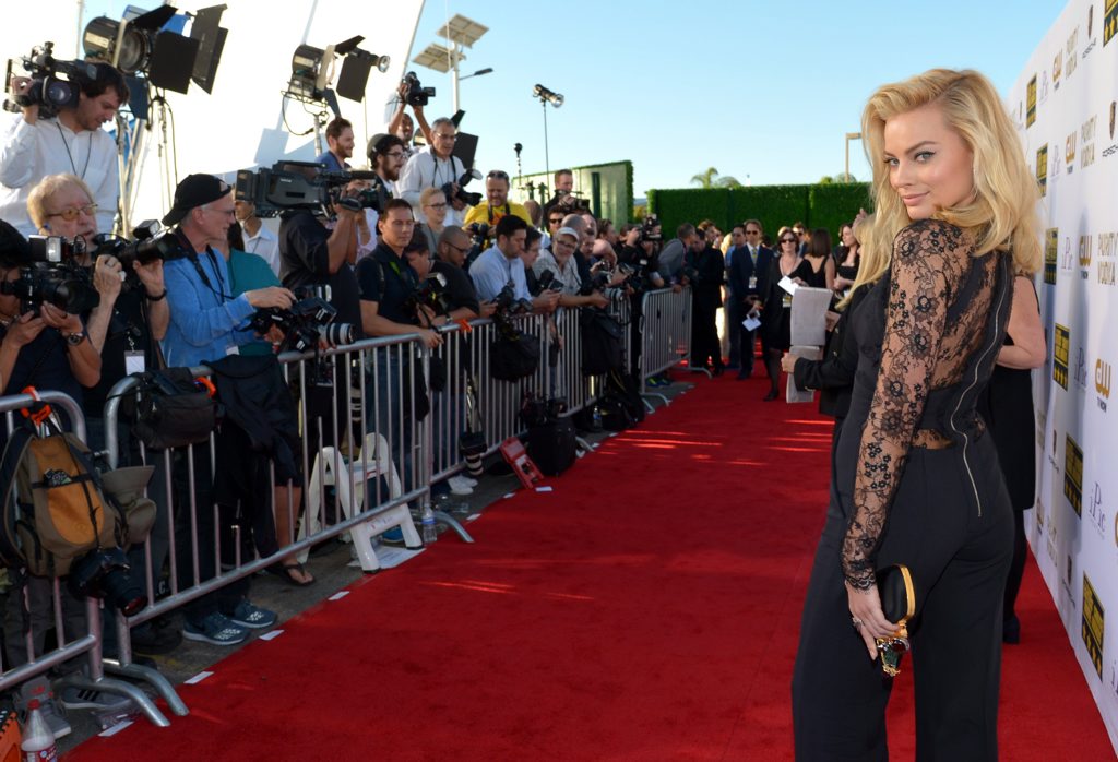 Margot Robbie arrives at the 19th annual Critics' Choice Movie Awards at the Barker Hangar on Thursday, Jan. 16, 2014, in Santa Monica, Calif. Margot Robbie arrives at the 19th annual Critics' Choice Movie Awards at the Barker Hangar on Thursday, Jan. 16, 2014, in Santa Monica, Calif.