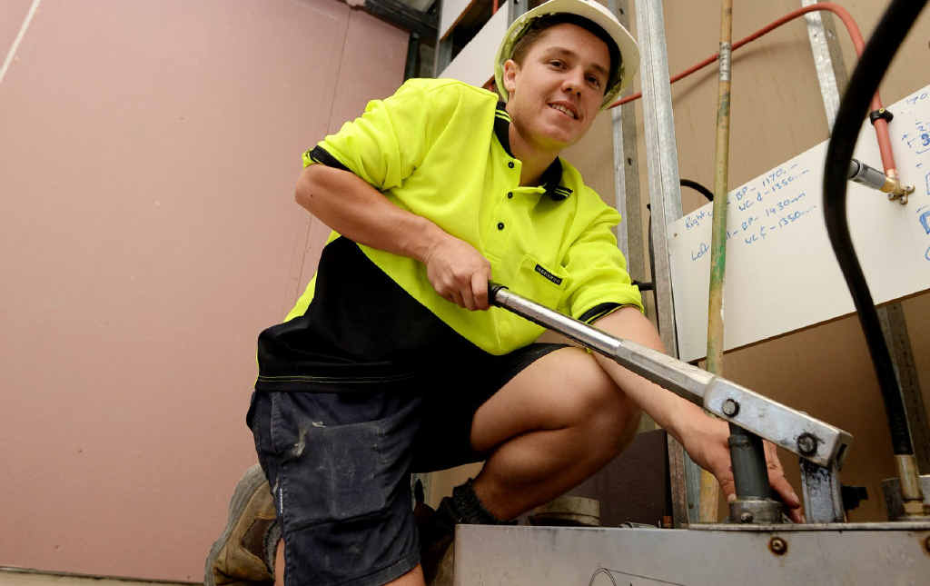 aprentice plumber