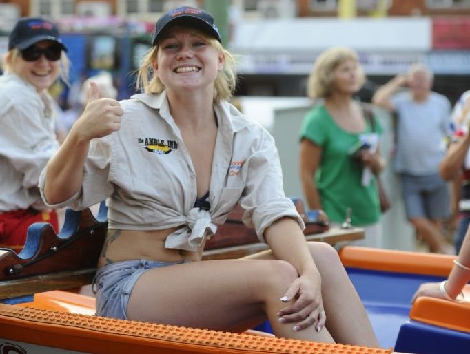 HERO: Sarah Blanchard didn't worry about herself when she performed a heroic rescue of two women at Red Rock on Sunday. HERO: Sarah Blanchard didn't worry about herself when she performed a heroic rescue of two women at Red Rock on Sunday.