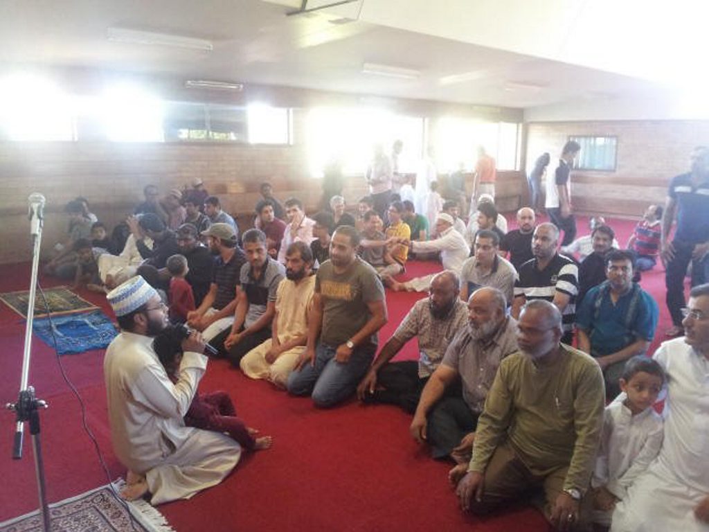 Toowoomba's Muslim community celebrates at the opening of the city's first mosque in South Toowoomba. Toowoomba's Muslim community celebrates at the opening of the city's first mosque in South Toowoomba.