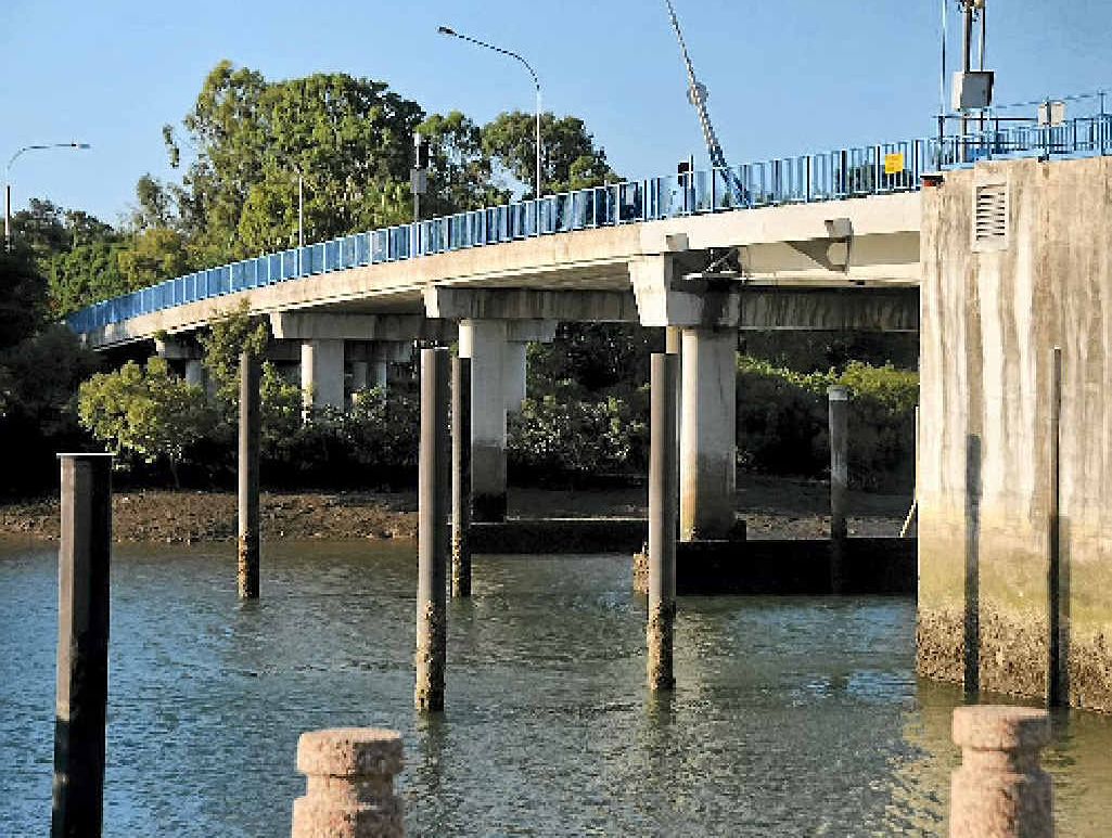 The Matthew Flinders Bridge to the Gladstone Marina will be closed to all traffic and pedestrians for five days. The Matthew Flinders Bridge to the Gladstone Marina will be closed to all traffic and pedestrians for five days.