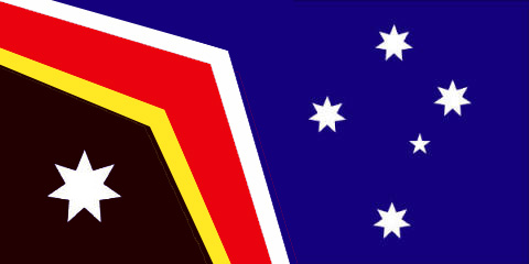 Cartoonist Peter Broelman has shared his vision of the Australian flag. Cartoonist Peter Broelman has shared his vision of the Australian flag.