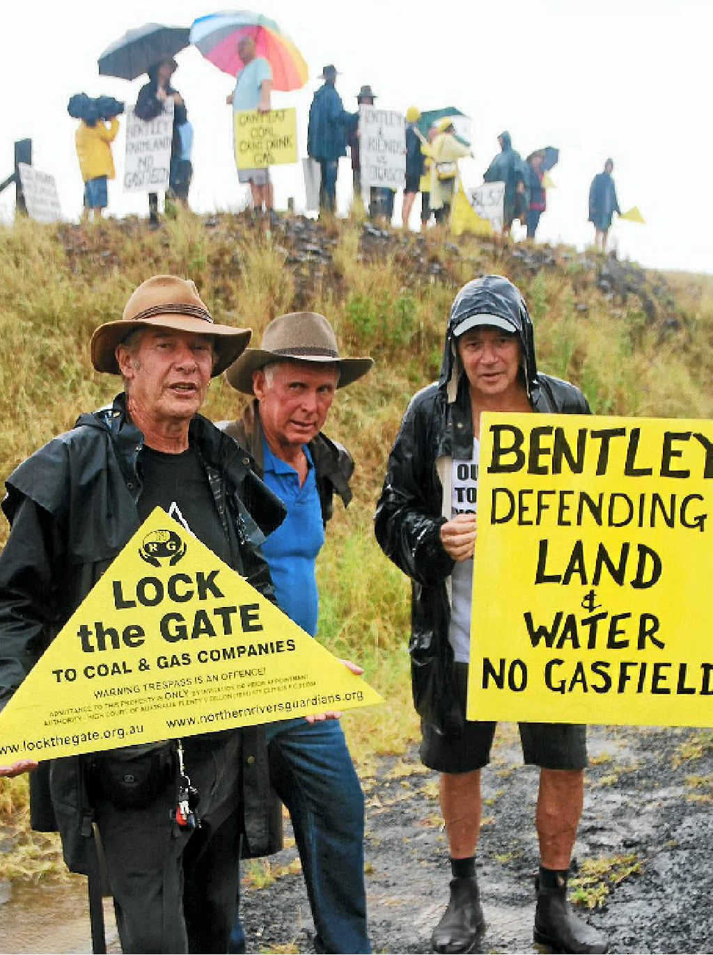 GET THE MESSAGE: Bentley residents aren’t happy with Metgasco’s drilling plans. GET THE MESSAGE: Bentley residents aren’t happy with Metgasco’s drilling plans.