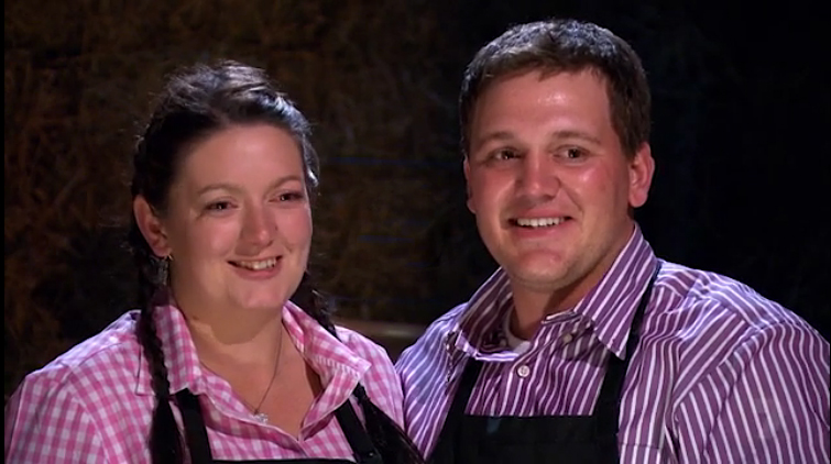 NSW team Annie and Jason pictured during their instant restaurant. NSW team Annie and Jason pictured during their instant restaurant.
