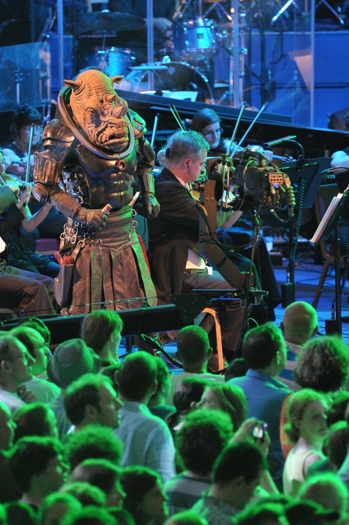 A scene from the Doctor Who Symphonic Spectacular in the UK. Supplied by Kath Rose Publicity. Please credit photo to Chris Christodoulou. A scene from the Doctor Who Symphonic Spectacular in the UK. Supplied by Kath Rose Publicity. Please credit photo to Chris Christodoulou.