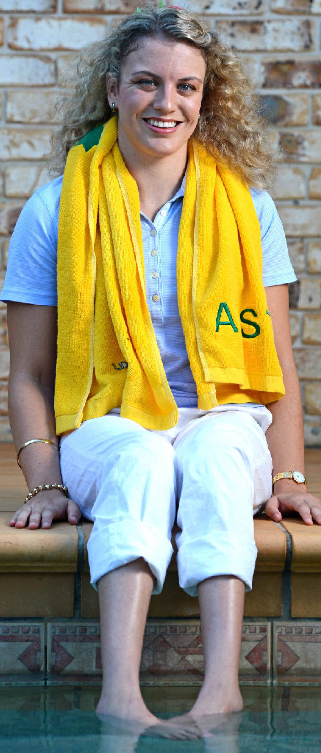 YOUNG AUSTRALIAN OF THE YEAR: Paralympian Jacqueline Freney pictured at her Skennars Head home. YOUNG AUSTRALIAN OF THE YEAR: Paralympian Jacqueline Freney pictured at her Skennars Head home.
