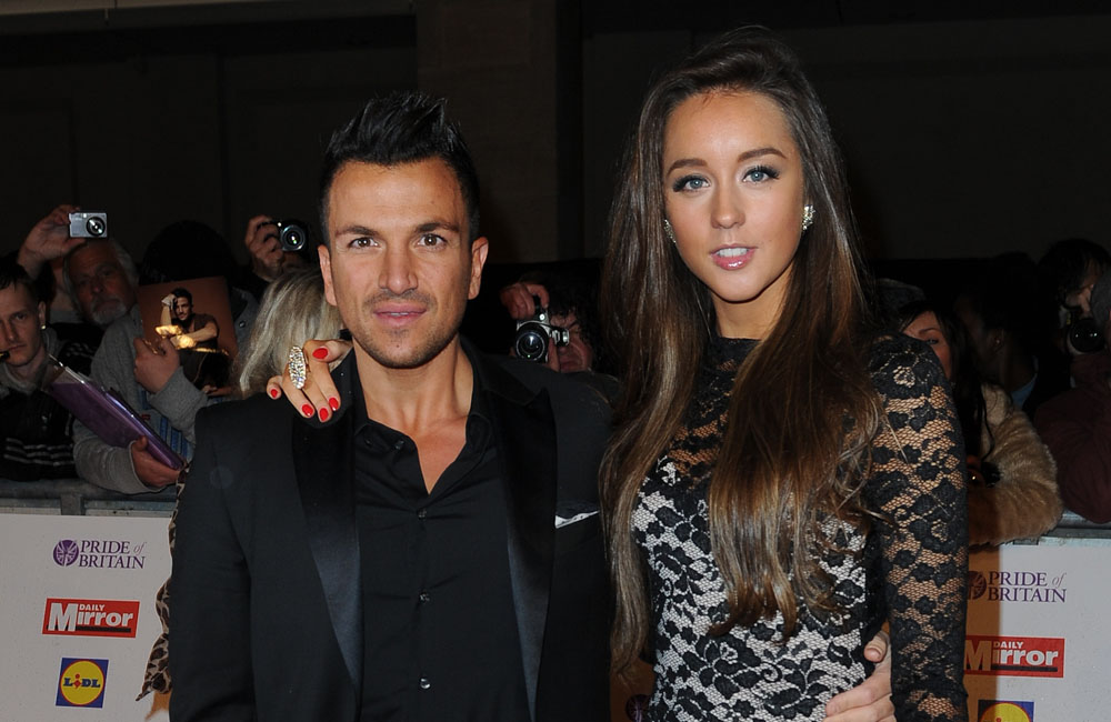 Peter Andre and Emily MacDonagh. Peter Andre and Emily MacDonagh.