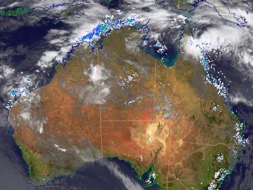 Tropical low looms near North Queensland. Tropical low looms near North Queensland.