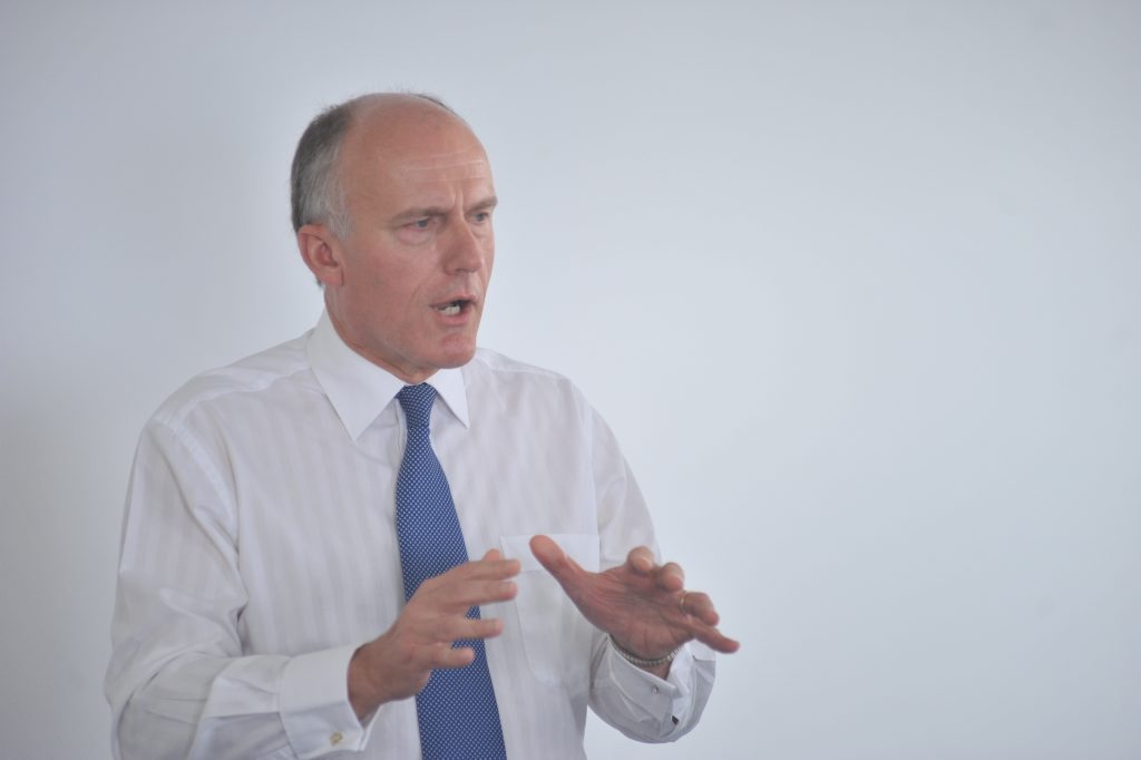 Guest speaker Senator Eric Abetz at Staff Solutions. Photo: John McCutcheon / Sunshine Coast Daily Guest speaker Senator Eric Abetz at Staff Solutions. Photo: John McCutcheon / Sunshine Coast Daily