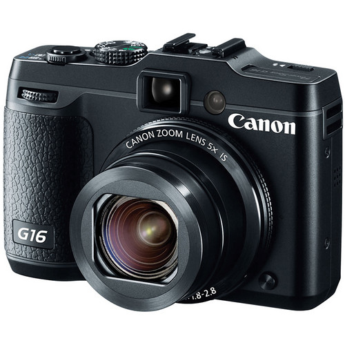 Canon's Powershot G16 camera. Canon's Powershot G16 camera.