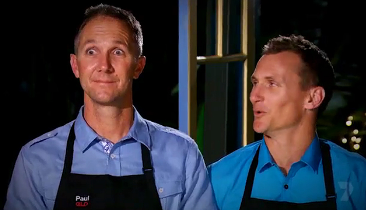 Paul and Blair react to their perfect 10. Paul and Blair react to their perfect 10.