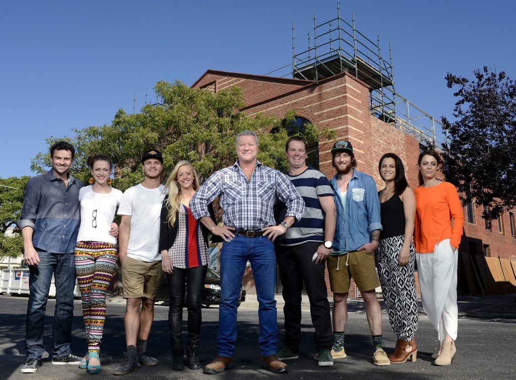 The final four teams with host Scott Cam. The final four teams with host Scott Cam.
