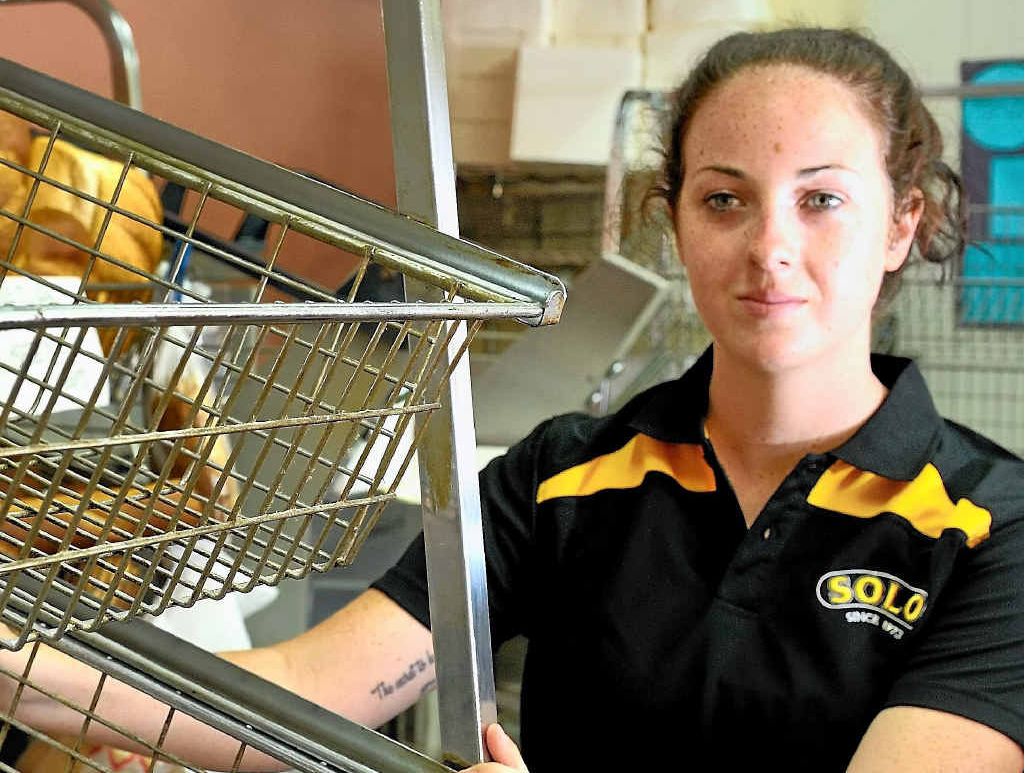 Brooke McLeod at the Clinton Park Bakery.