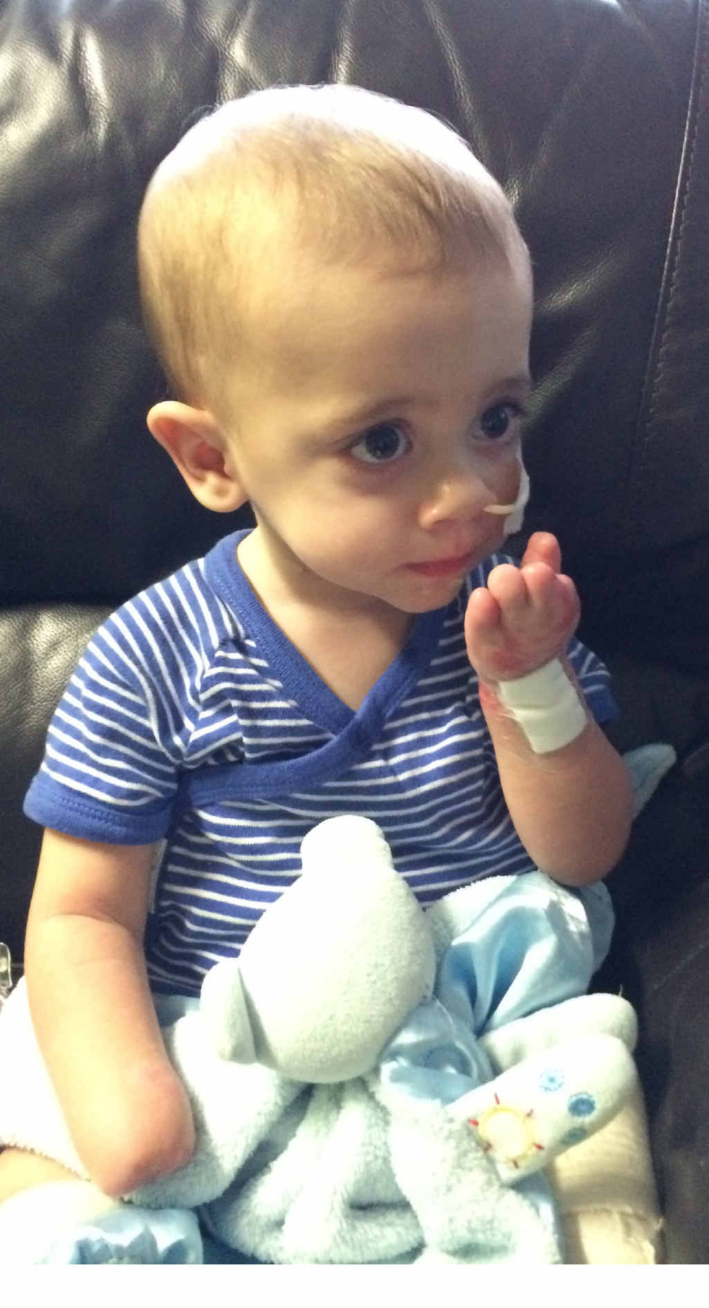 AT LAST: Plucky little toddler Finn Smith is on home after a harrowing few months in hospital. AT LAST: Plucky little toddler Finn Smith is on home after a harrowing few months in hospital.