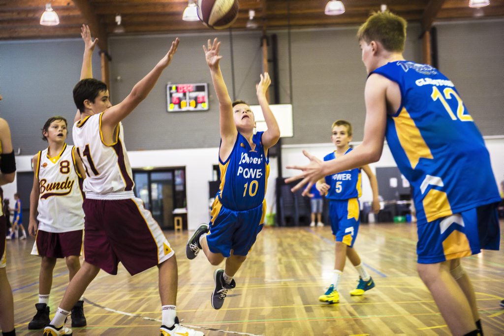 Gladstone's Cody Petry during Gladstone vs Bundaberg under 14 boys game at the Junior Rep Basketball Carnival at the Gladstone PCYC. Gladstone's Cody Petry during Gladstone vs Bundaberg under 14 boys game at the Junior Rep Basketball Carnival at the Gladstone PCYC.