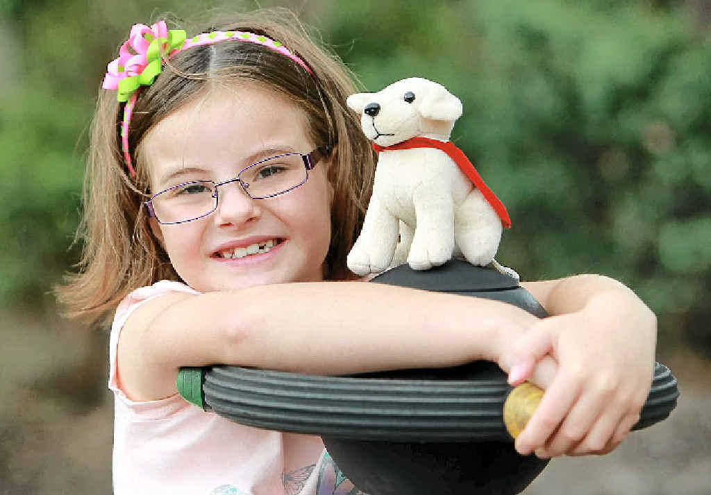 LIFE-CHANGER: Seven-year-old autistic girl Jade and her mother Mel are struggling to raise money for a Smart Pup. After two years on a waiting list, they have been told one will be available in August. LIFE-CHANGER: Seven-year-old autistic girl Jade and her mother Mel are struggling to raise money for a Smart Pup. After two years on a waiting list, they have been told one will be available in August.
