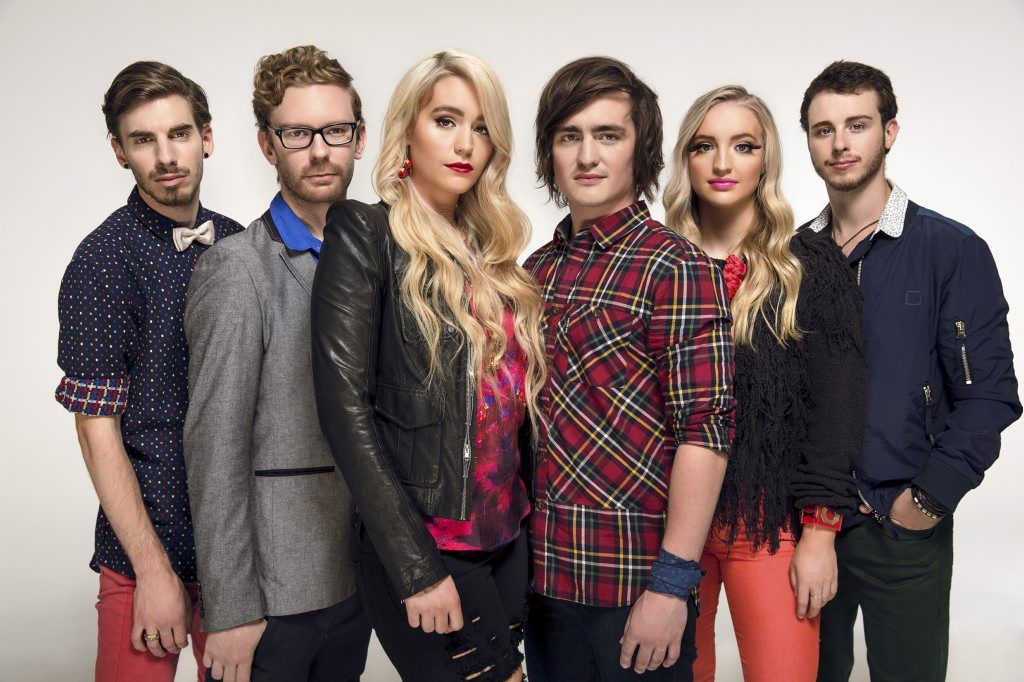 The six-piece band Sheppard is made up of siblings George, Amy and Emma Sheppard and joined by friends Jay Bovino, Michael Butler, and Dean Gordon. The six-piece band Sheppard is made up of siblings George, Amy and Emma Sheppard and joined by friends Jay Bovino, Michael Butler, and Dean Gordon.
