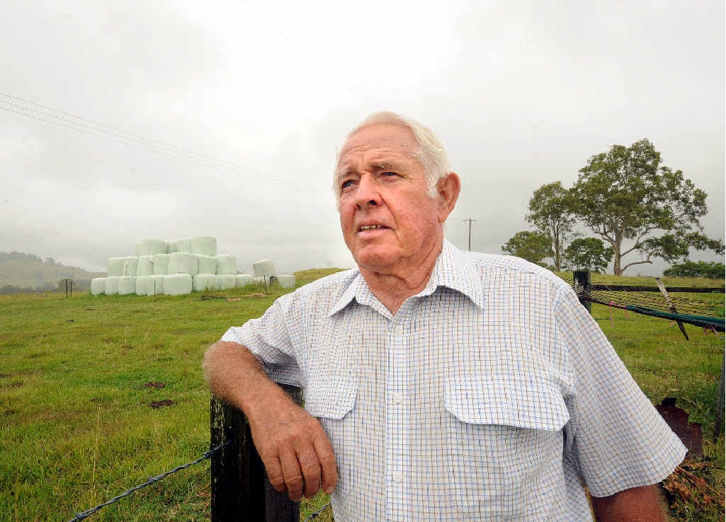 BLEAK OUTLOOK: Goolmangar cattle grazier Bruce Shearman fears for the future. BLEAK OUTLOOK: Goolmangar cattle grazier Bruce Shearman fears for the future.