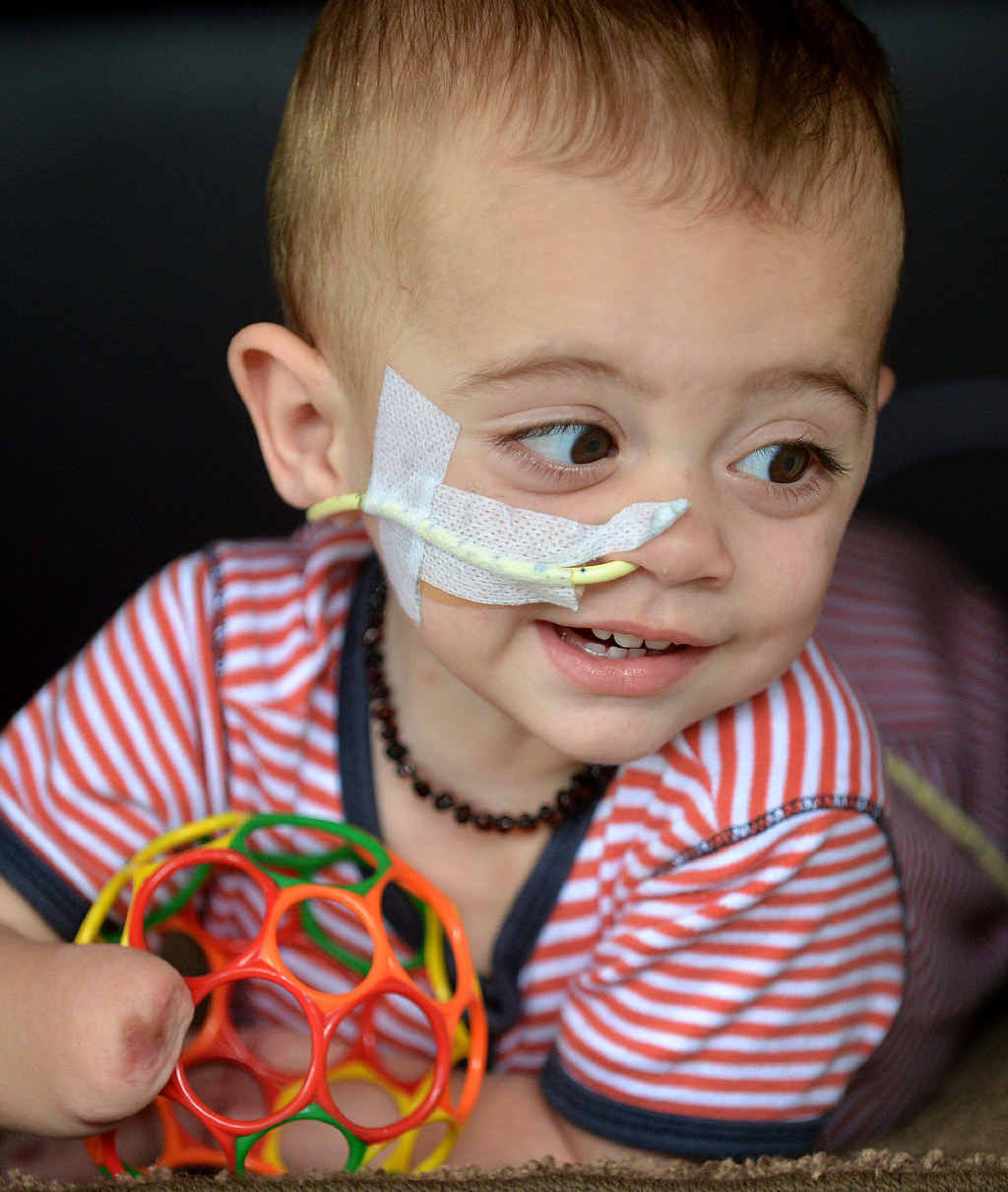 BRAVE TOT: Finn Smith has had a dreadful ordeal and he and his parents will need help. BRAVE TOT: Finn Smith has had a dreadful ordeal and he and his parents will need help.