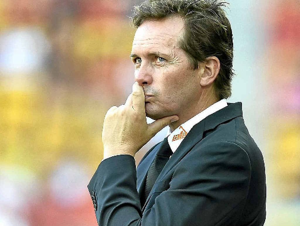 Roar coach Mike Mulvey has had a good first year in charge of the club. Roar coach Mike Mulvey has had a good first year in charge of the club.
