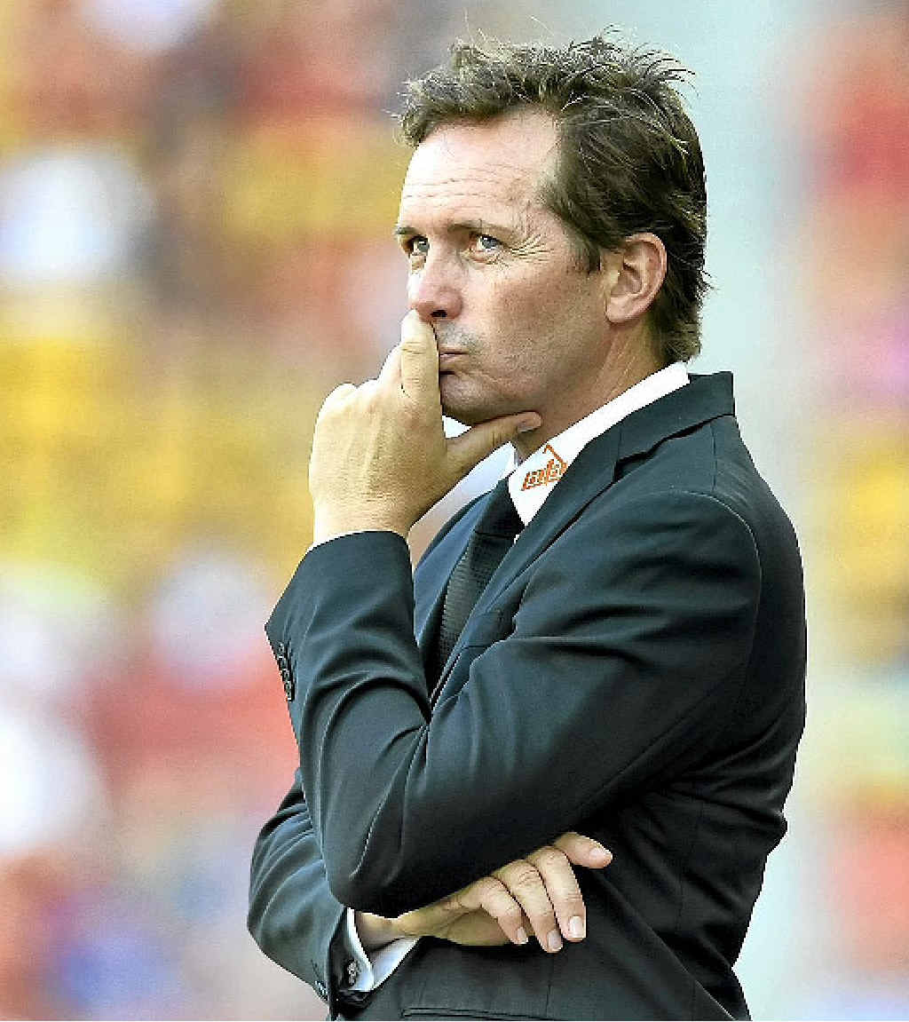 Roar coach Mike Mulvey has had a good first year in charge of the club. Roar coach Mike Mulvey has had a good first year in charge of the club.