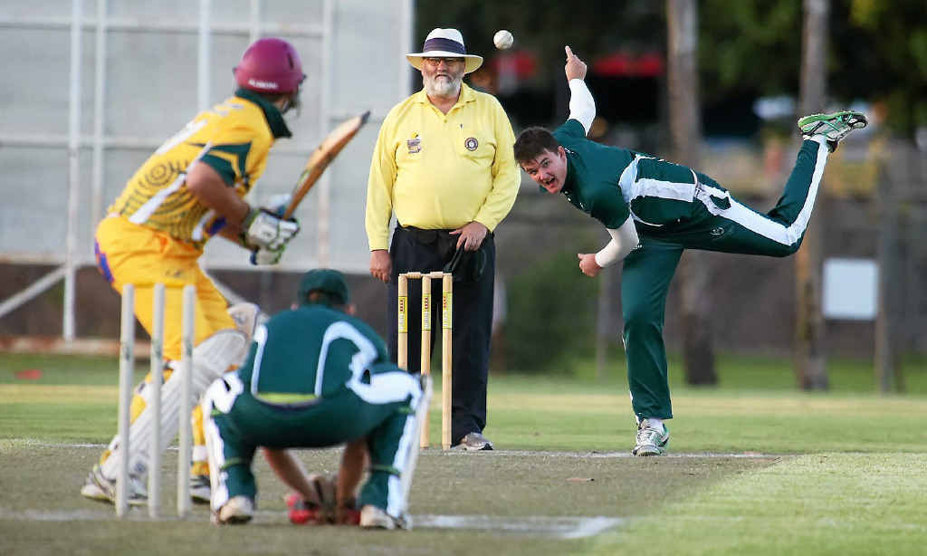 Frenchville Falcons spinner Kobie O’Brien plans to steer his team back into form in today’s round four two-day match at the Rockhampton Cricket Ground. Frenchville Falcons spinner Kobie O’Brien plans to steer his team back into form in today’s round four two-day match at the Rockhampton Cricket Ground.