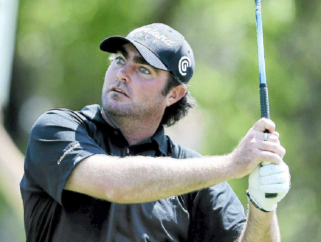 IN THE RUNNING: Steven Bowditch is four shots off the pace at the AT&T; Pebble Beach Pro-Am. IN THE RUNNING: Steven Bowditch is four shots off the pace at the AT&T; Pebble Beach Pro-Am.