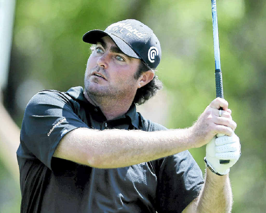 IN THE RUNNING: Steven Bowditch is four shots off the pace at the AT&T; Pebble Beach Pro-Am. IN THE RUNNING: Steven Bowditch is four shots off the pace at the AT&T; Pebble Beach Pro-Am.