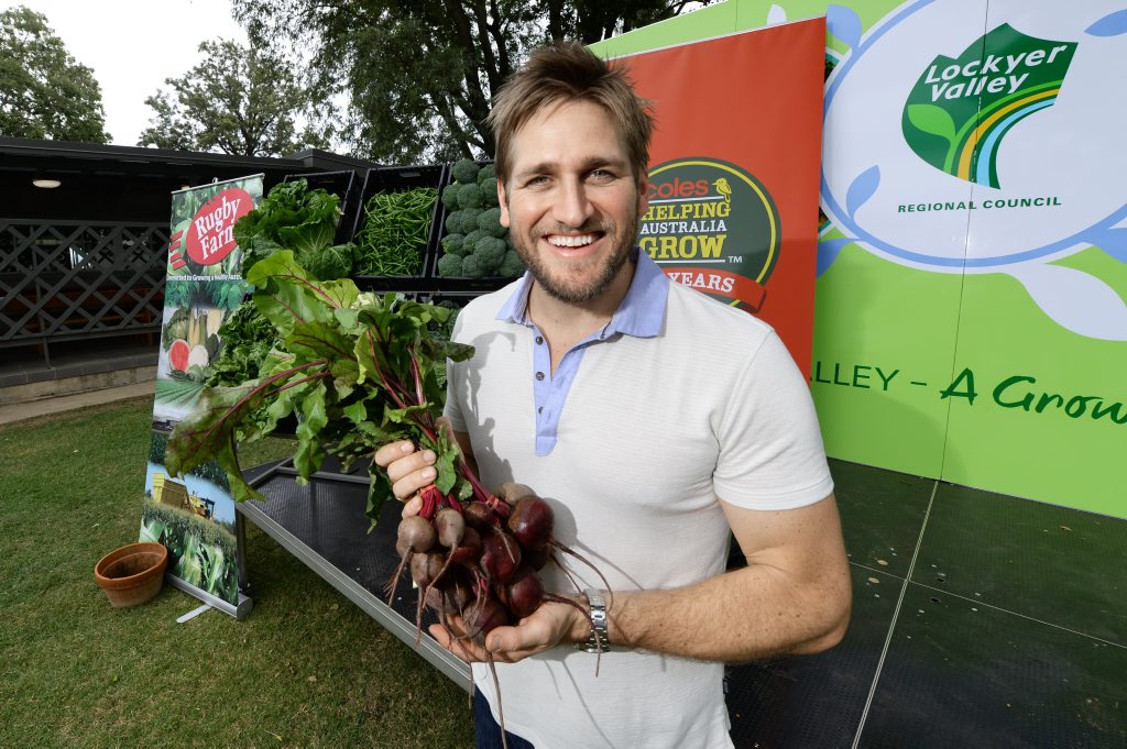 Celebrity chef Curtis Stone Celebrity chef Curtis Stone