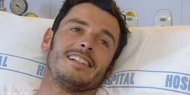 Darren Mills describes his terrifying ordeal while in Southland Hospital. Photo / One News Darren Mills describes his terrifying ordeal while in Southland Hospital. Photo / One News
