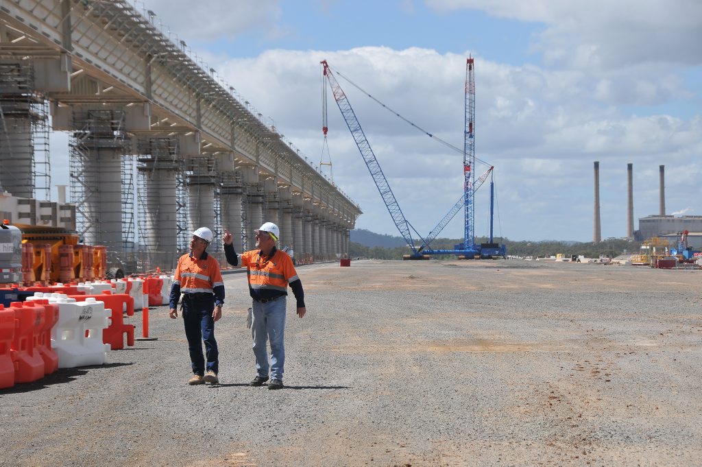 The Wiggins Island Coal Export Terminal site at Gladstone. The Wiggins Island Coal Export Terminal site at Gladstone.